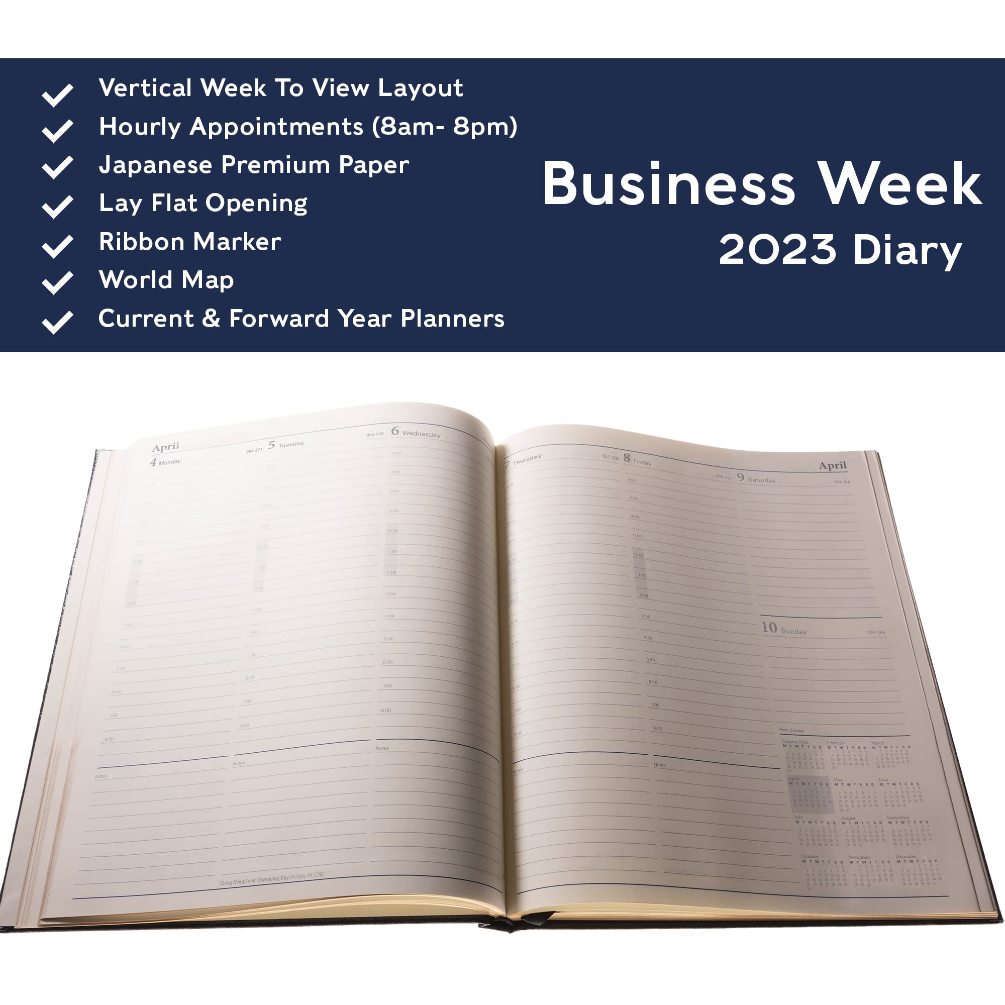 Collins Classic Compact Week To View With Appointments 2023 Diary