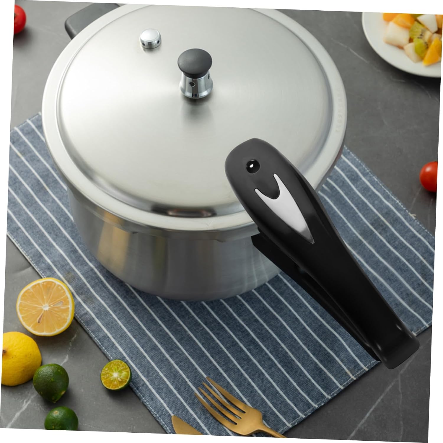 Zerodeko 1 Pair Pressure Cooker Body Handle Replacement Parts Detachable Handle Knob Grip Removable Cookware for Kettle Casserole