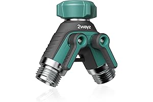 2WAYZ Dual Outlet Washing Machine Faucet Water Hose Splitter – Maximize Outdoor Efficiency