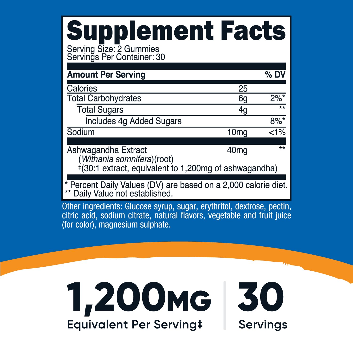 Nutricost Ashwagandha Extract Gummies (Mixed Berry) 60 Gummies, Gluten-Free — Amazon image 2