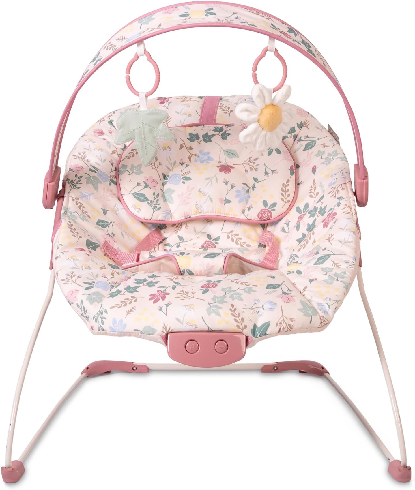 Red Kite Cozy Bounce Musical Baby Bouncer - Rose & Ivy