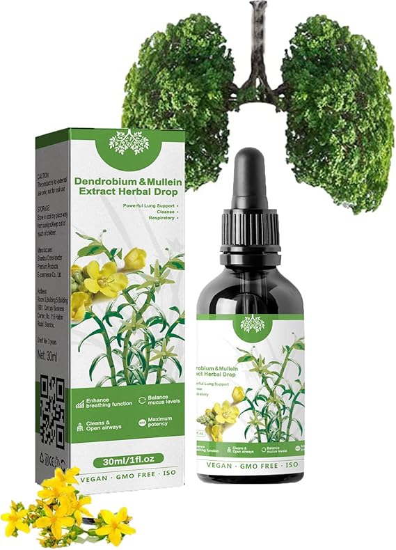 Clearbreath Dendrobium & Mullein Extract Powerful Lung Support