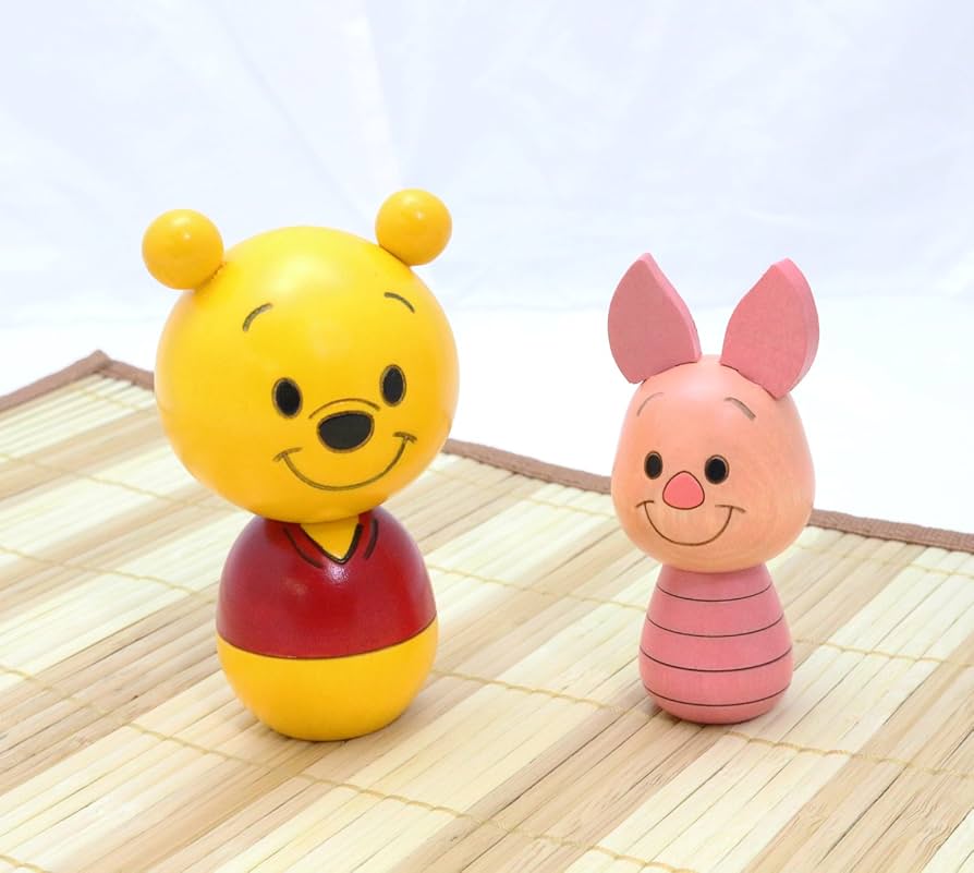 卯三郎こけし　ディズニー　くまのプーさん＆ピグレット 71pSegwjVYL._UF894,1000_QL80_.jpg