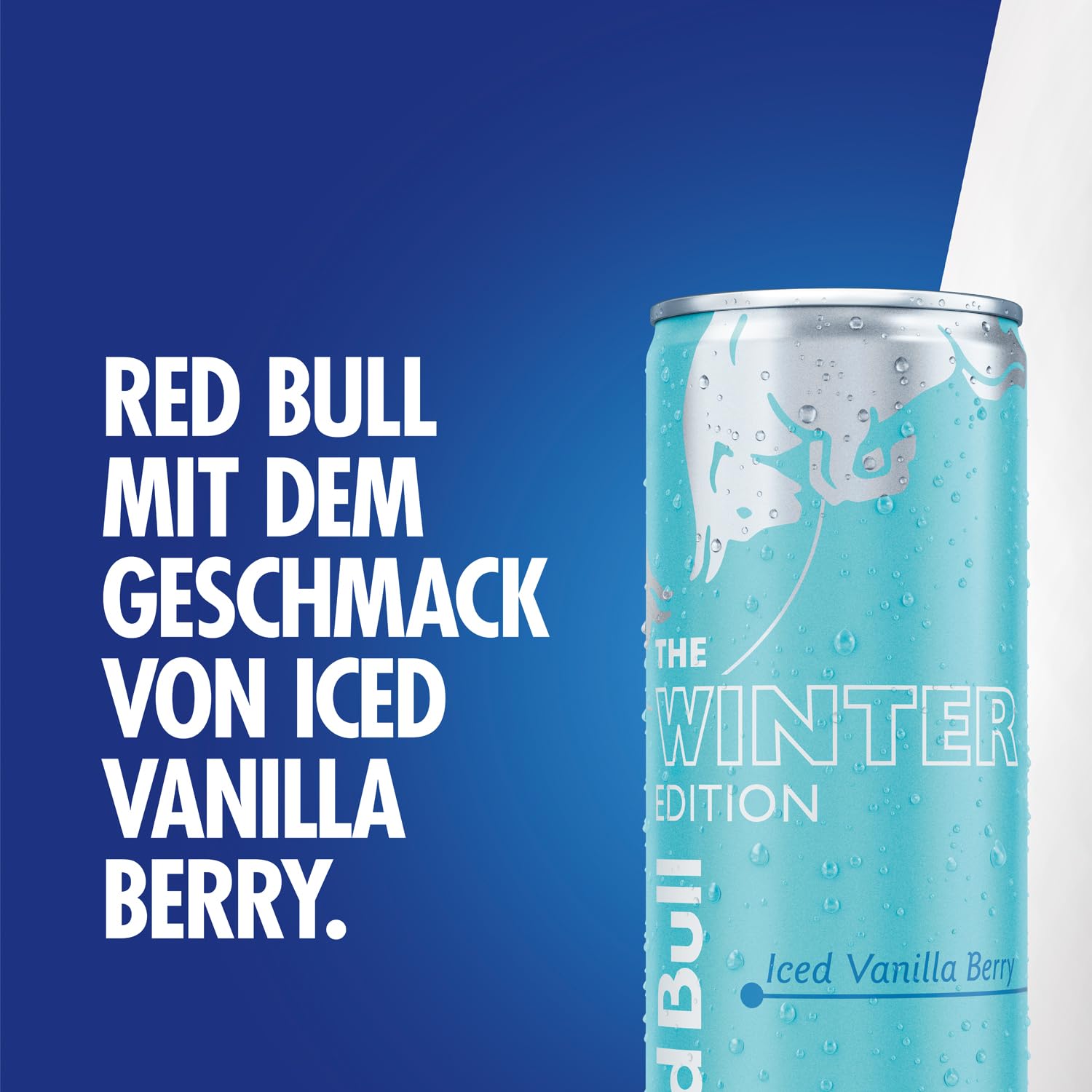 Red Bull Energy Drink Winter Edition 2024 Iced Vanilla Berry - 24er Palette Dosen Getränke, EINWEG (24 x 250 ml)