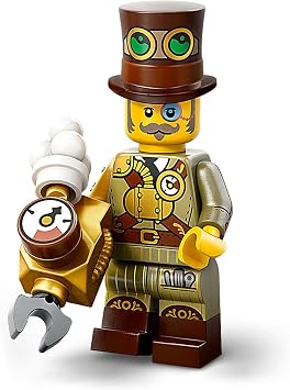 Lego Mini Figures Series 27 Steampunk Inventor Steampunk Inventor, Mini Figures Lego Set, Lego Figures Individually to Collect Lego 71048 - Lego Novelties 2025