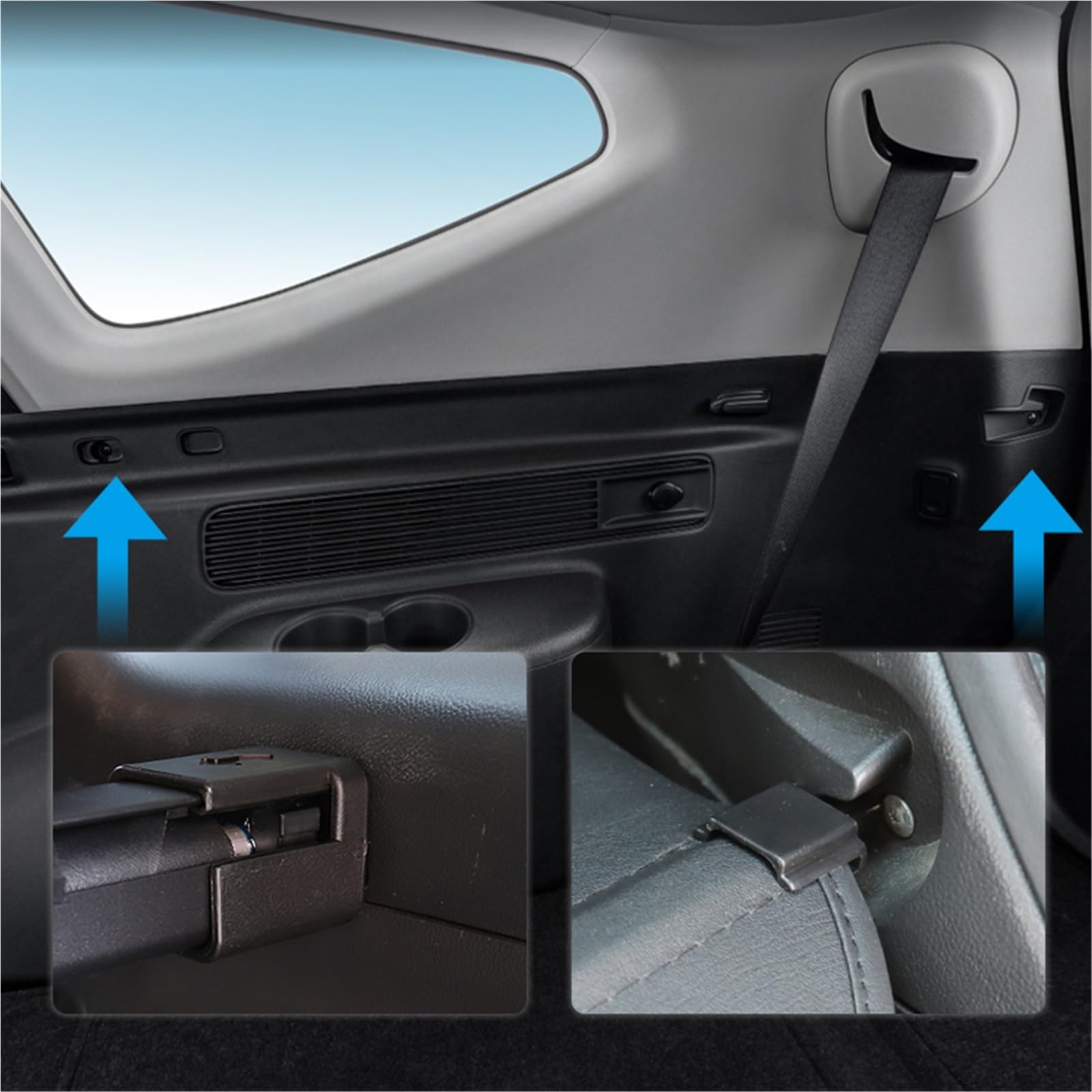 Kofferraum-Frachtabdeckung Für Mitsubishi Für Outlander-Handbuch 2013 2014 2015 2016 2017-2021 Paketständer-Schild Privatsphäre Einziehbar Gepäckraumabdeckung
