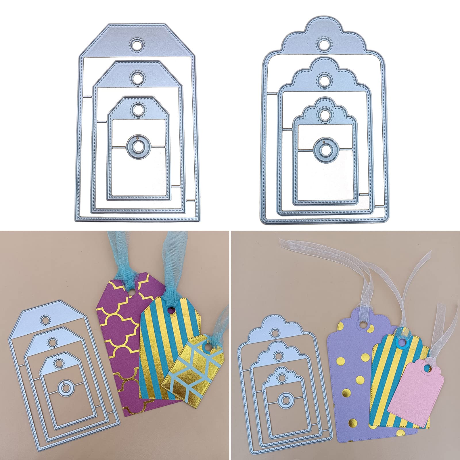 Fustelle di taglio in metallo per finestre Stencil Scrapbooking album fai da te timbro carta per biglietti di auguri fatti a mano goffratura Decor Craft