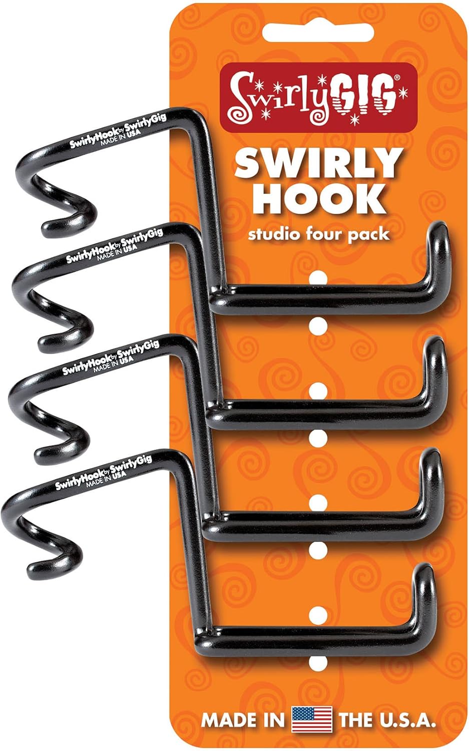 SwirlyHook I (4-Pack)