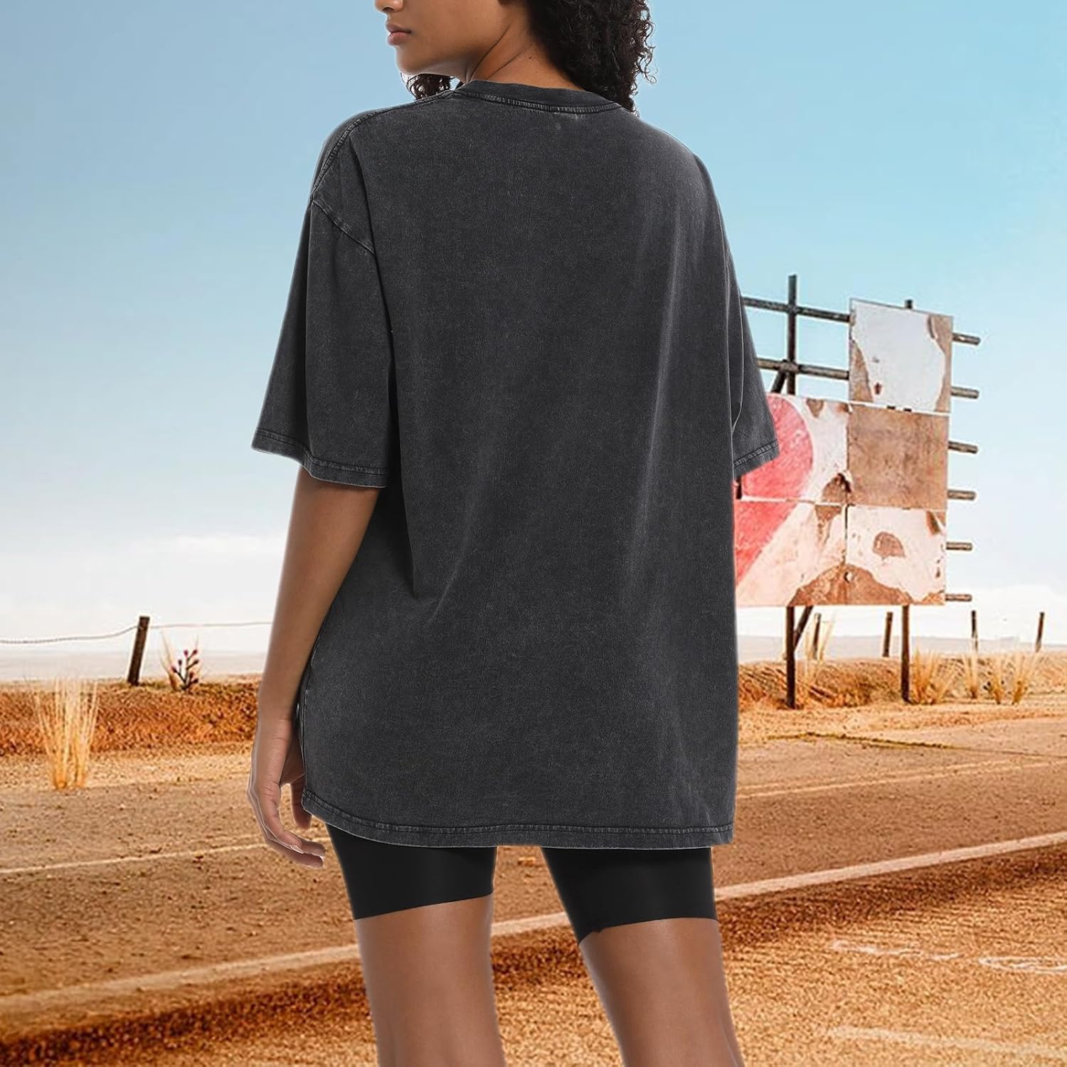 Western Cowgirl Shirts for Women Oversized Rodeo Cowboy Shirt Vintage Graphic Cowgirl Tshirts Country Concert Tops - Image 6