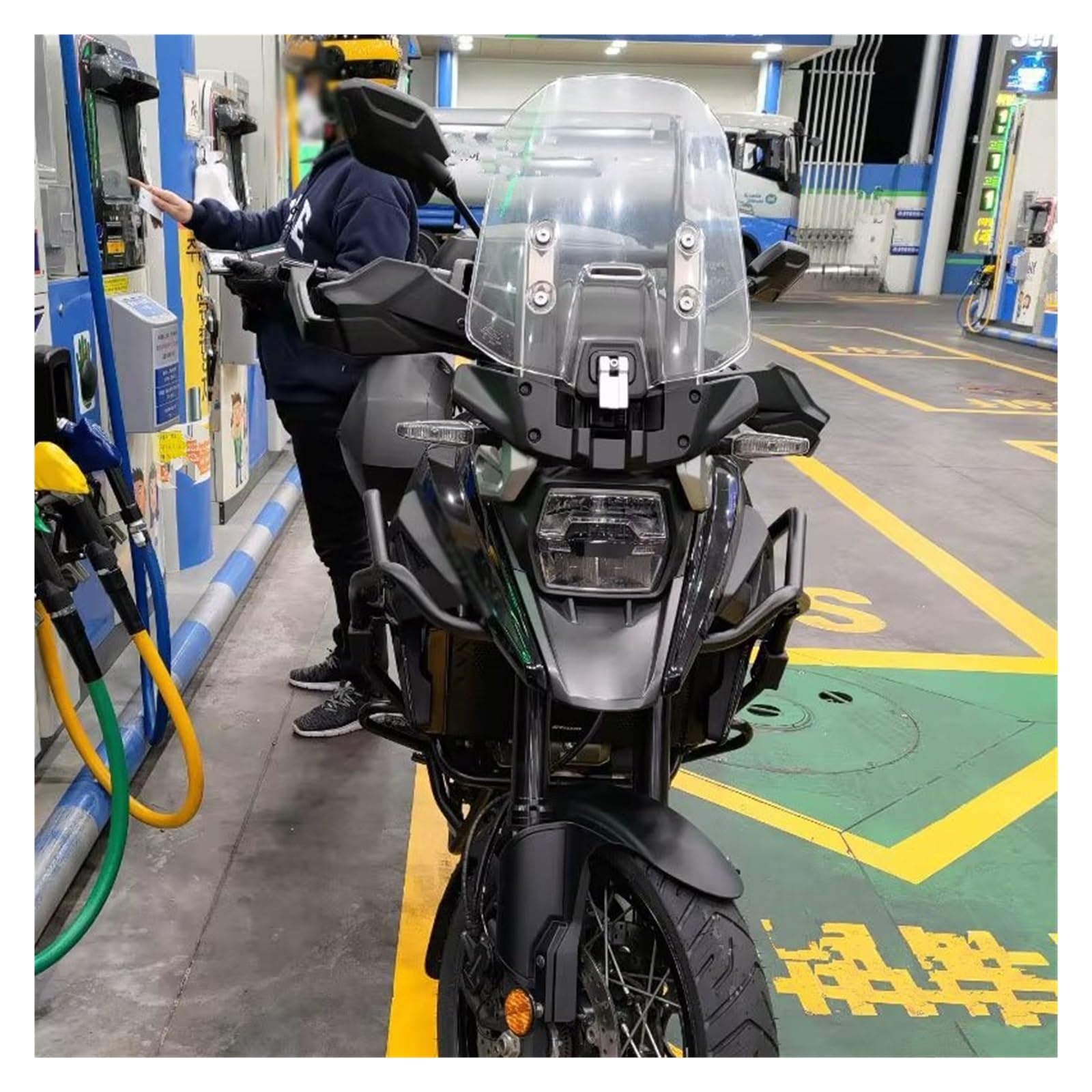 Paramotore Tubolare Per Suzuki Per V-Strom Per DL1050 Per DE Per XT 2020 2021 2022 2023 Paraurti Motore Moto Barra Protezione Telaio Motorcycle motore Paraurti