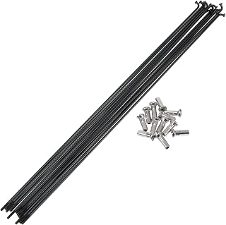 Bicycle Spokes 14G 304 Stainless Steel Black 1 Set 269mm Length