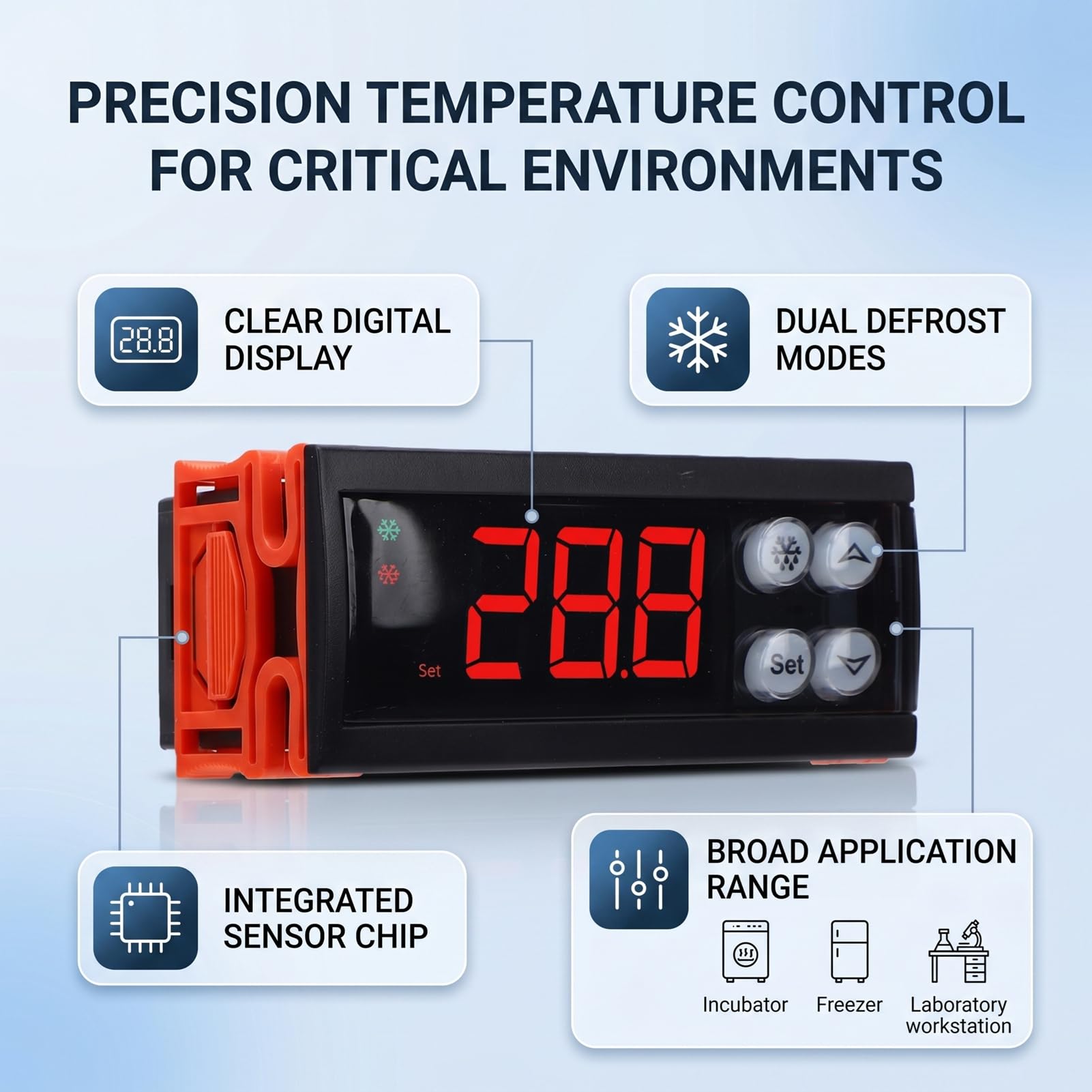 Cyfrowy Regulator Temperatury, Regulator Temperatury AC220V