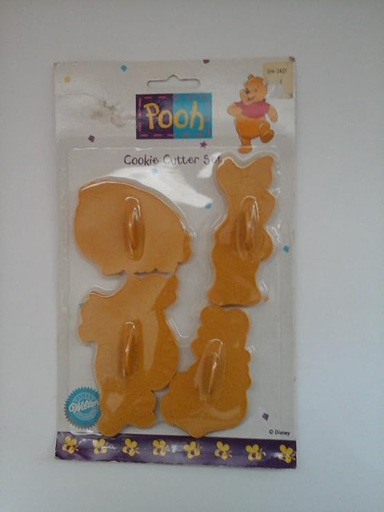 Winnie the Pooh Disney Cookie Cutter (Set of 4) Eeyore Tigger Pooh & Piglet from