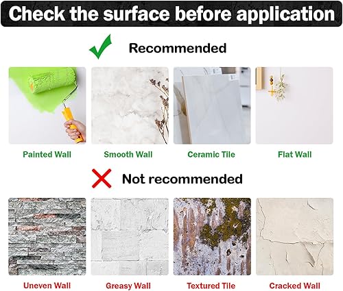 Miniatura 9 de 1 juego de 10 azulejos de vinilo retro rosa y verde para despegar y pegar, para cocina y baño, escaleras, removible amigable para inquilinos (7.87 x