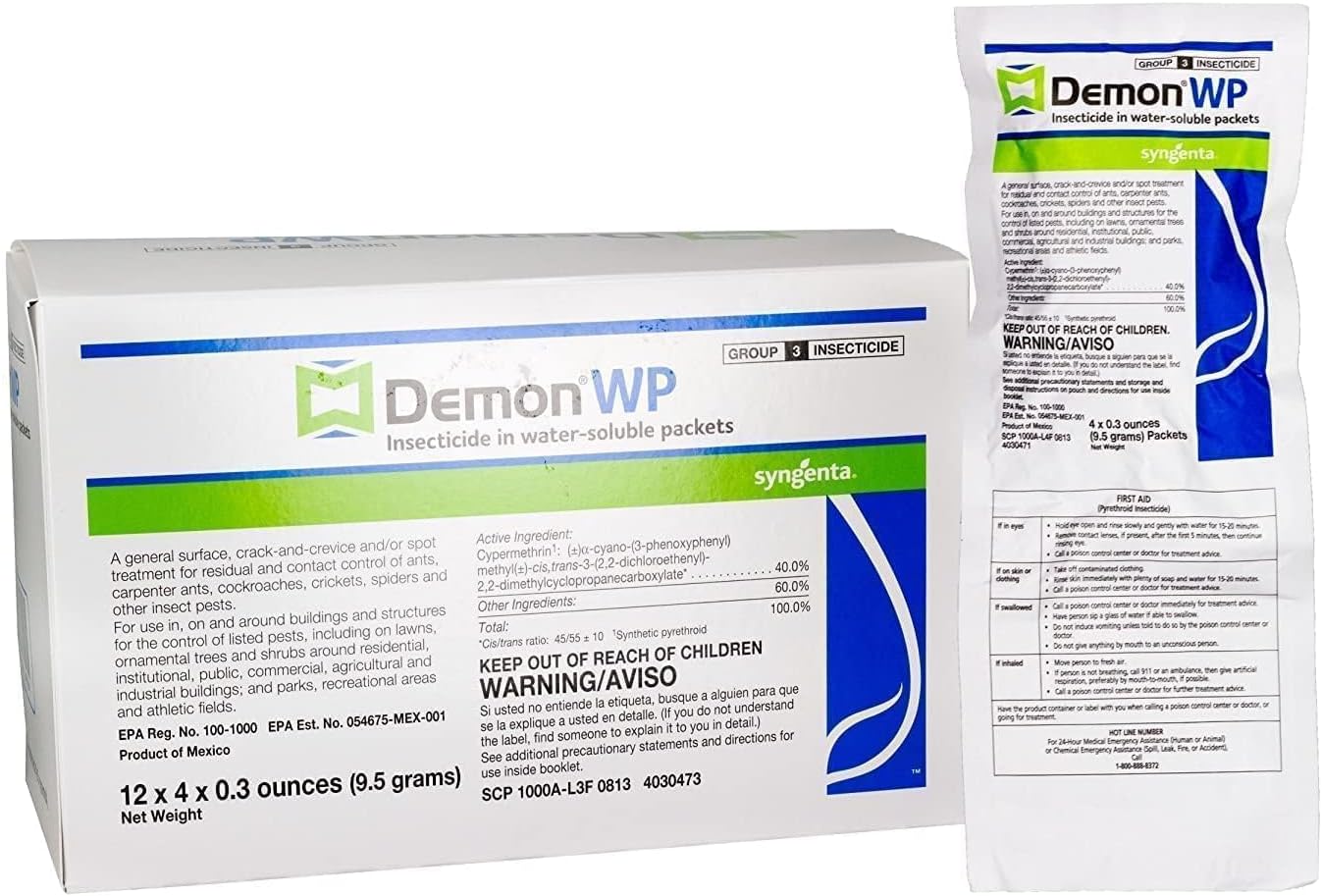 Demon Wp Pest Control Insecticide 40 Cypermethrin 1