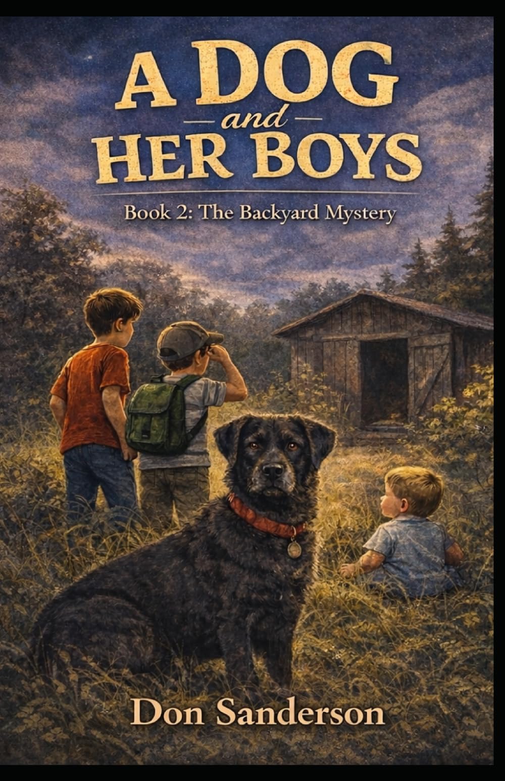 Backyard Mystery: 2 (A Dog and Her Boys)