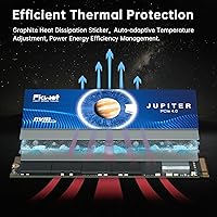 Vista 4 de FX991 M.2 SSD 1TB NVMe SSD M2 2280 PCIe Gen 4x4, lectura de hasta 7100MB/s, unidad de estado sólido interna para PS5, portátil, computadora