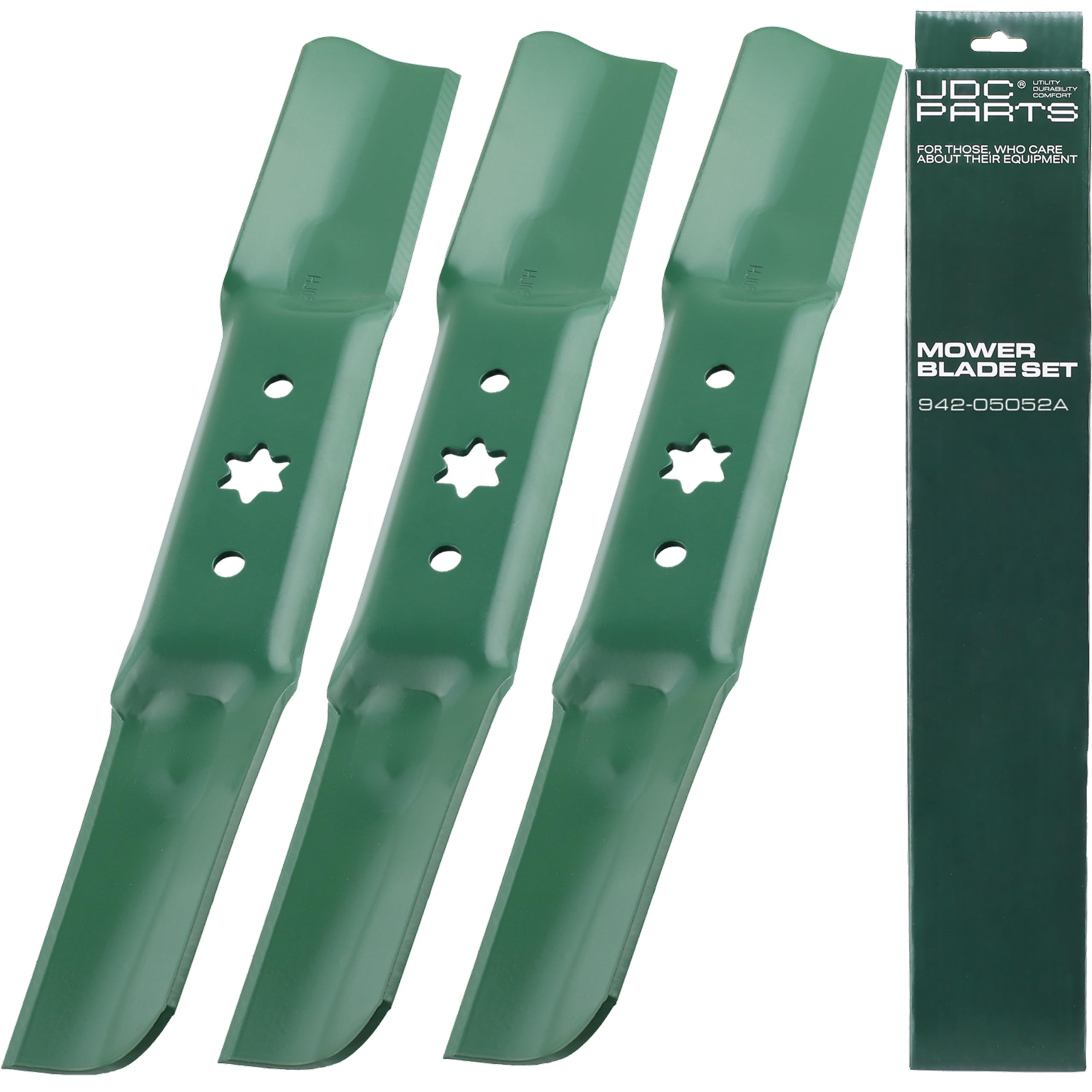 Amazon.com : UDC Parts 942-05052A 6 Point Star Mower Blades