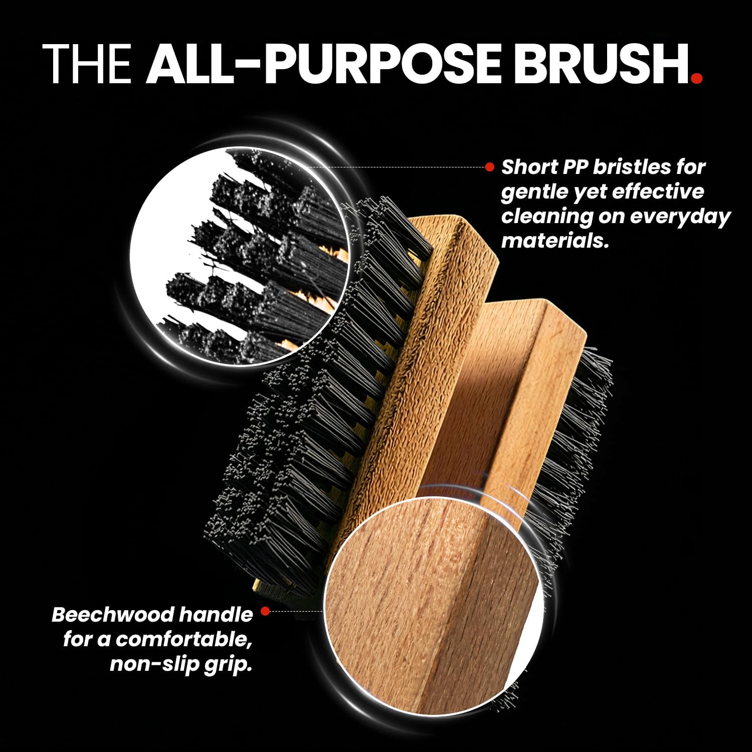 SHOEGR Shoes Cleaner | Shoe Cleaning Foam Spray with Medium Bristle Brush | Sneaker Cleaning Kit for White, Sports & Casual Footwear | Easy to Use 1
