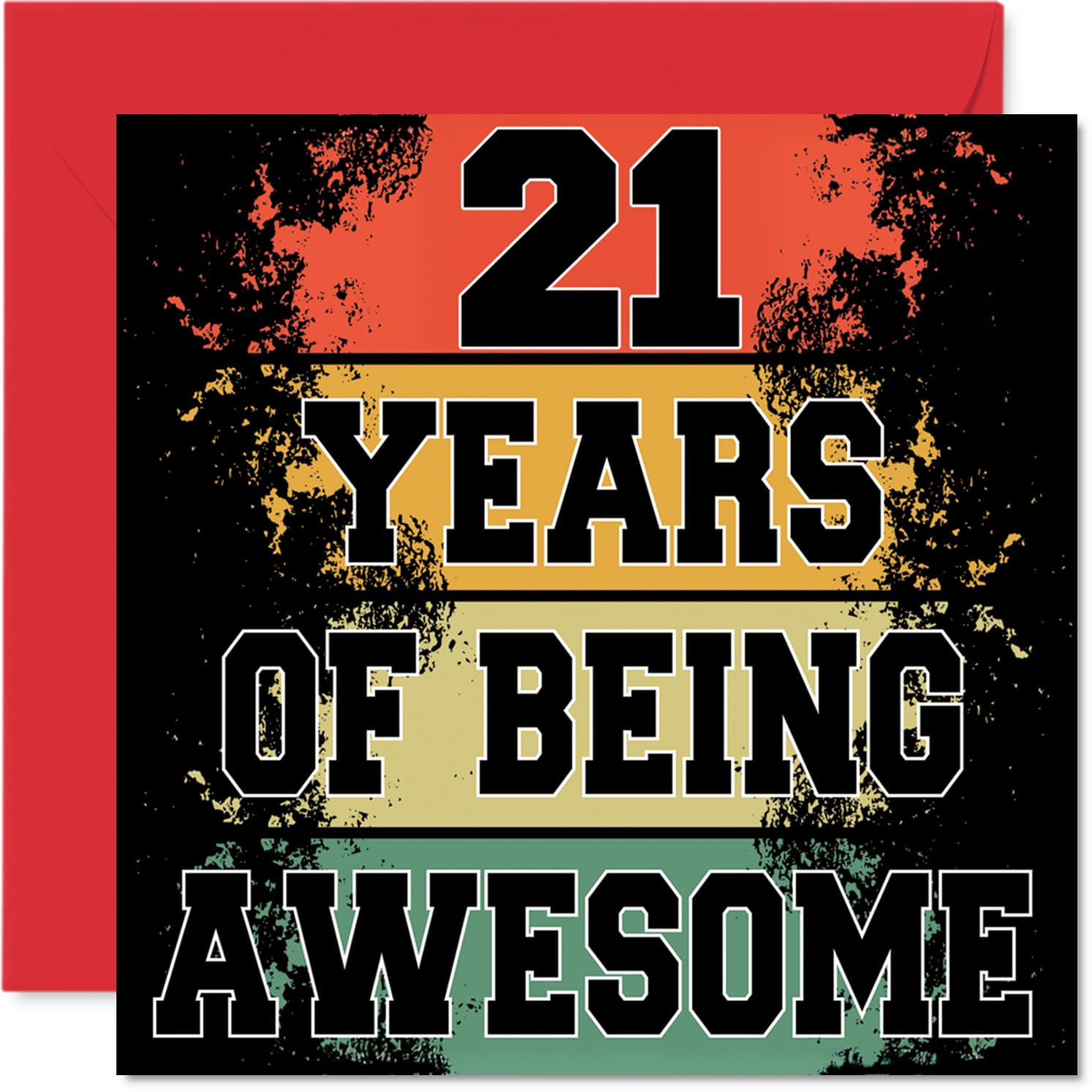 21st Birthday Cards for Women and Men, Being Awesome