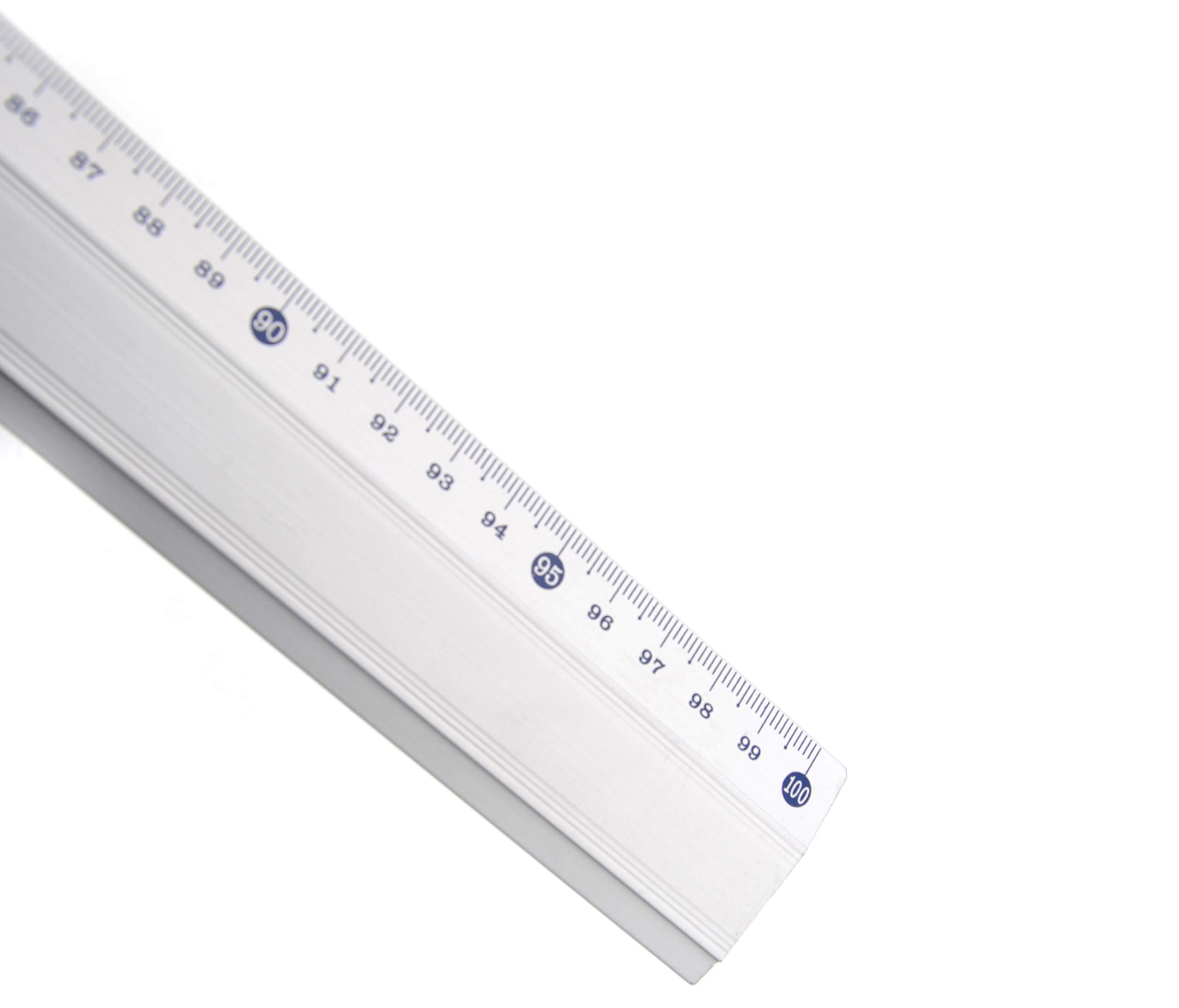GRAPHOPLEX Aluminium Ruler 100 cm
