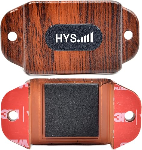 Miniatura 10 de HYS Soporte de montaje de coche de radio de un solo lado, kit de montaje de radio de coche con tornillos para radio CB de mano y Walkie Talkie UHF