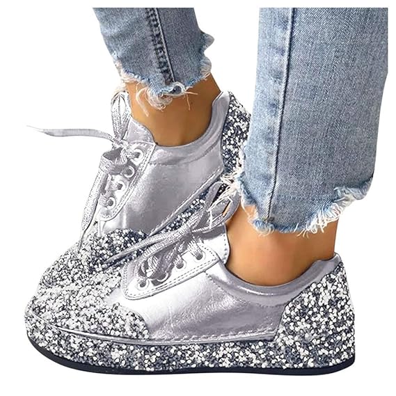 platform white sneakers amazon