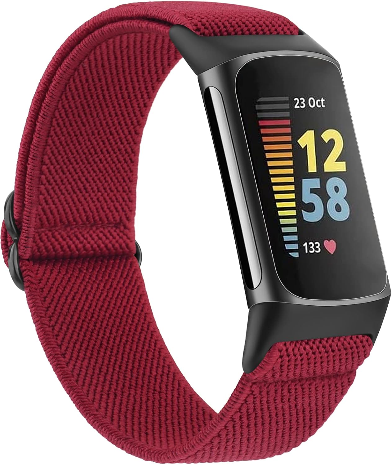 Vancle Adjustable Elastic Bands for Fitbit Charge 5 Bands Women Men