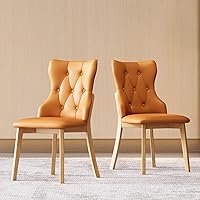 Vista 22 de Upholstered Dining Chairs Set, Modern Kitchen Dining Chairs Backrest Reading Office Desk Chair, for Living Room & Bedroom, Living Room, Home