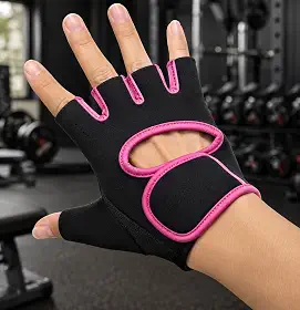Luva para Academia Premium Antiderrapante em Neoprene Respirável, Ajustável e Confortável, Proteção Contra Calos para Musculação, Fitness e Ciclismo Unissex – Qualidade Premium LNMAX®