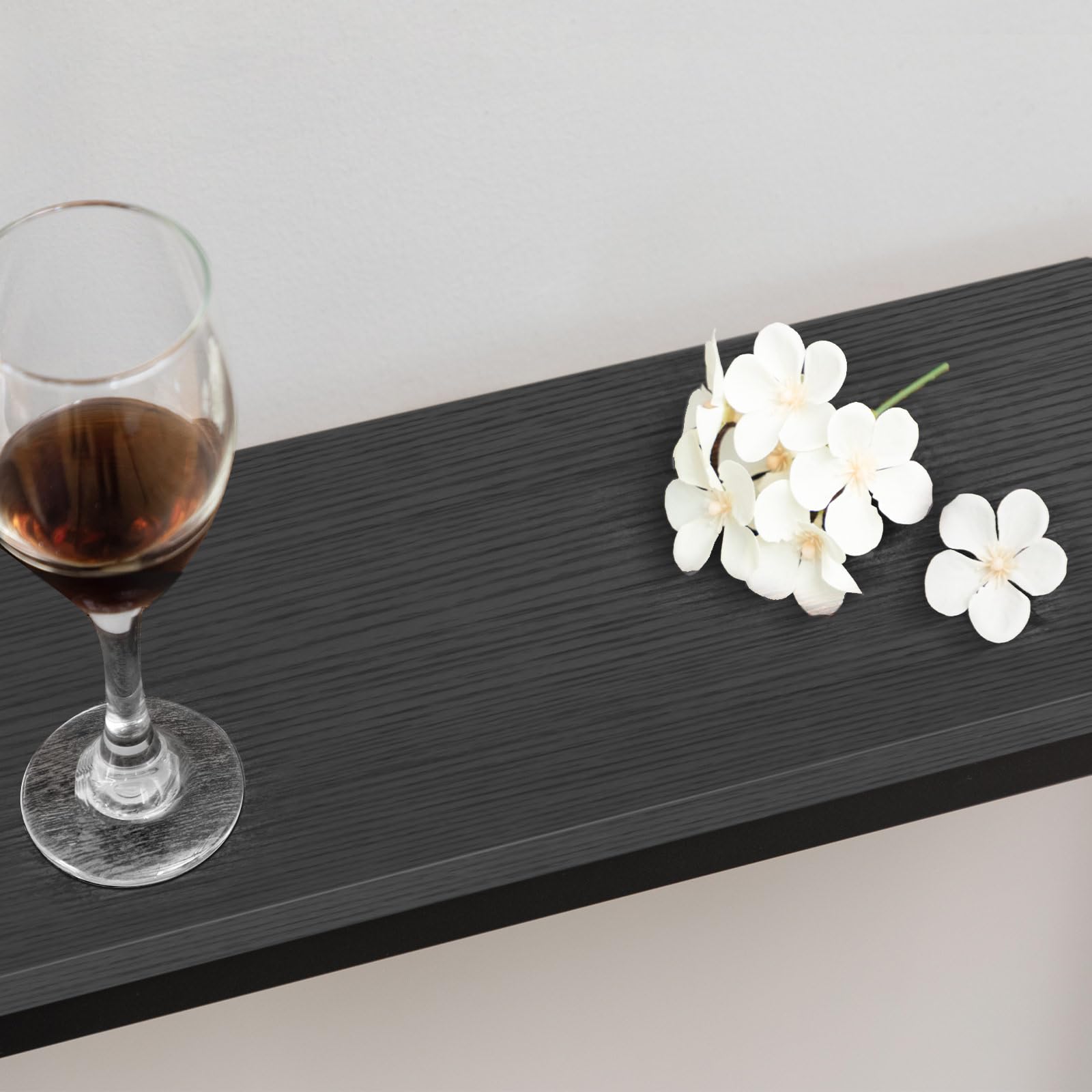 MAHANCRIS Mesa Consola Delgada con Estación de Carga, Mesa Auxiliar de 160 cm, Mesa de Pasillo Detrás de Dofá, Mesa Expositora para Sofá, Pasillo, Sala de Estar, Negro ACTBK165UE01