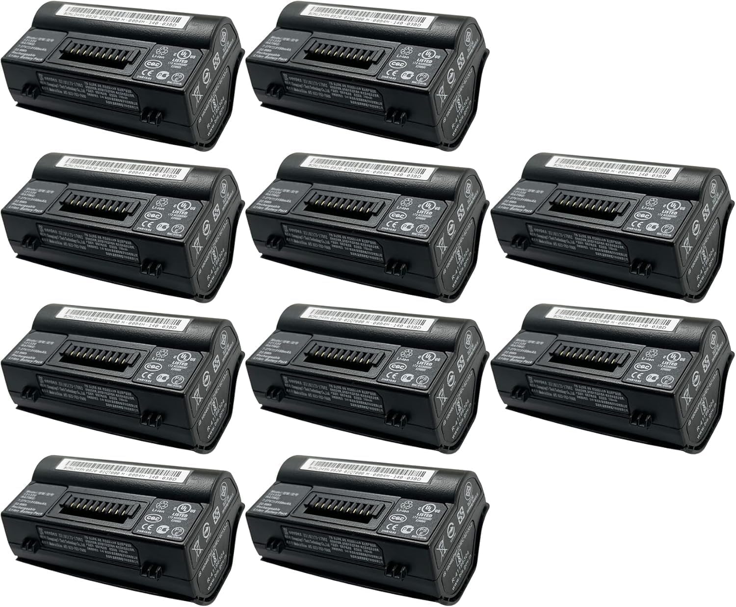 10 Pack 121320 TSC7 Battery Replacement for Trimble TSC7 Data Controller Surveying, 7.27V, 3150mAh Rechargeable Li-ion Battery