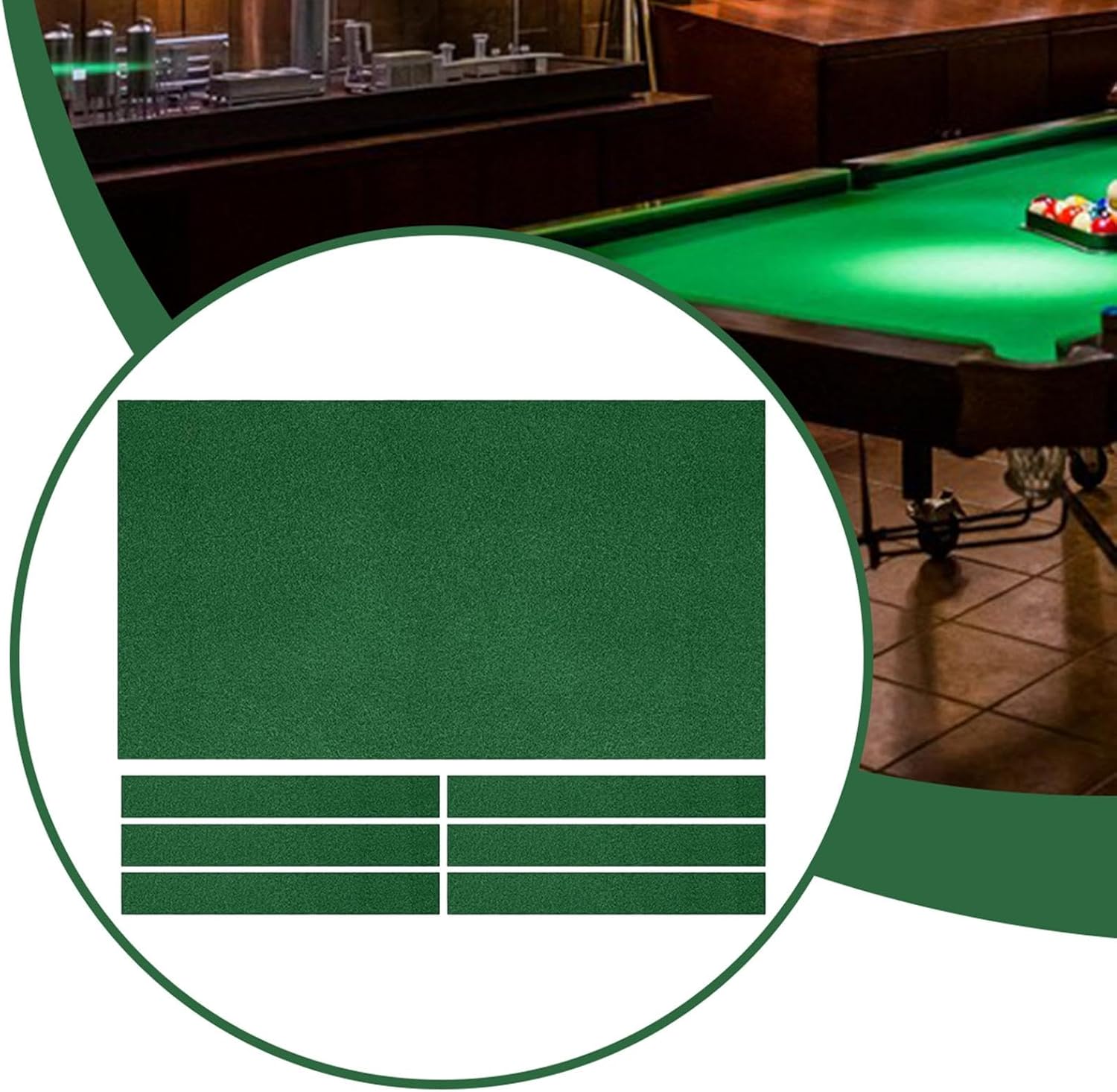 Billiard Table Felt Replacement, Pool Table Cloth | Indoor Pool Tablecloth - Professional Pool Table Cover Billiard Cloth Billiard Table Cover for Pool Table