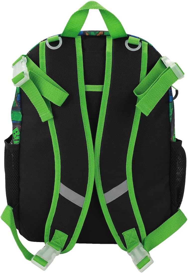 BIOWORLD Unisex Kid Minecraft Backpack Set (Little Kid/Big Kid) Green 1 Onesize - Image 7