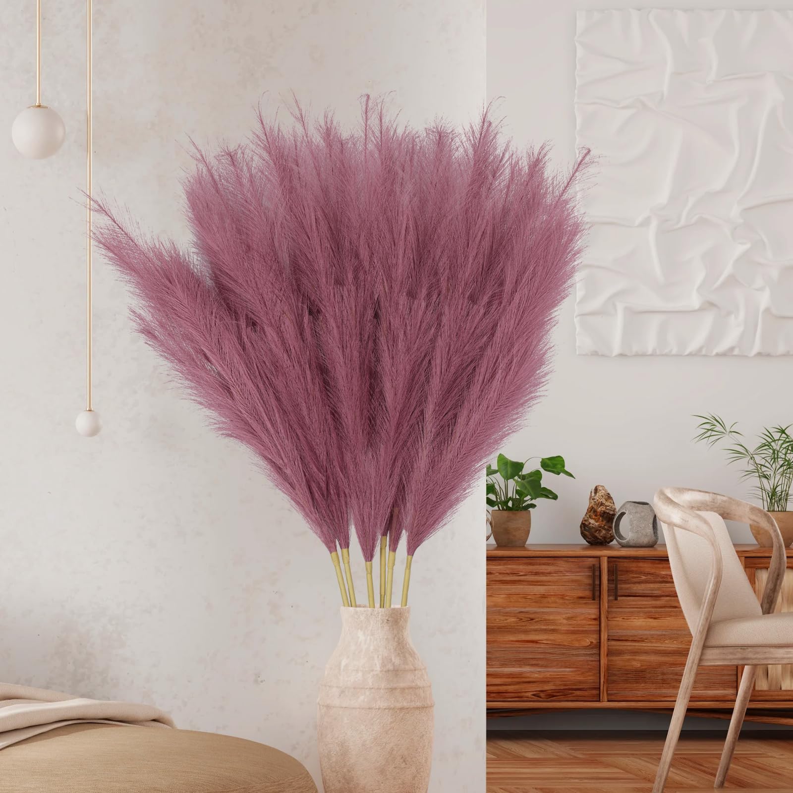 Ziamzra 6 Pièces Pampas Sechees Decoration 110cm Herbe de la Pampa Pampa Artificielle Bouquet Fleurs Séchées Naturelles Pampa Herbe pour Salon Mariage Bureau Chambre à Coucher (Rouge-Marron Ziamzra 6 Pièces Pampas Sechees Decoration 110cm Herbe de la Pampa Pampa Artificielle Bouquet Fleurs Séchées Naturelles Pampa Herbe pour Salon Mariage Bureau Chambre à Coucher (Rouge-Marron