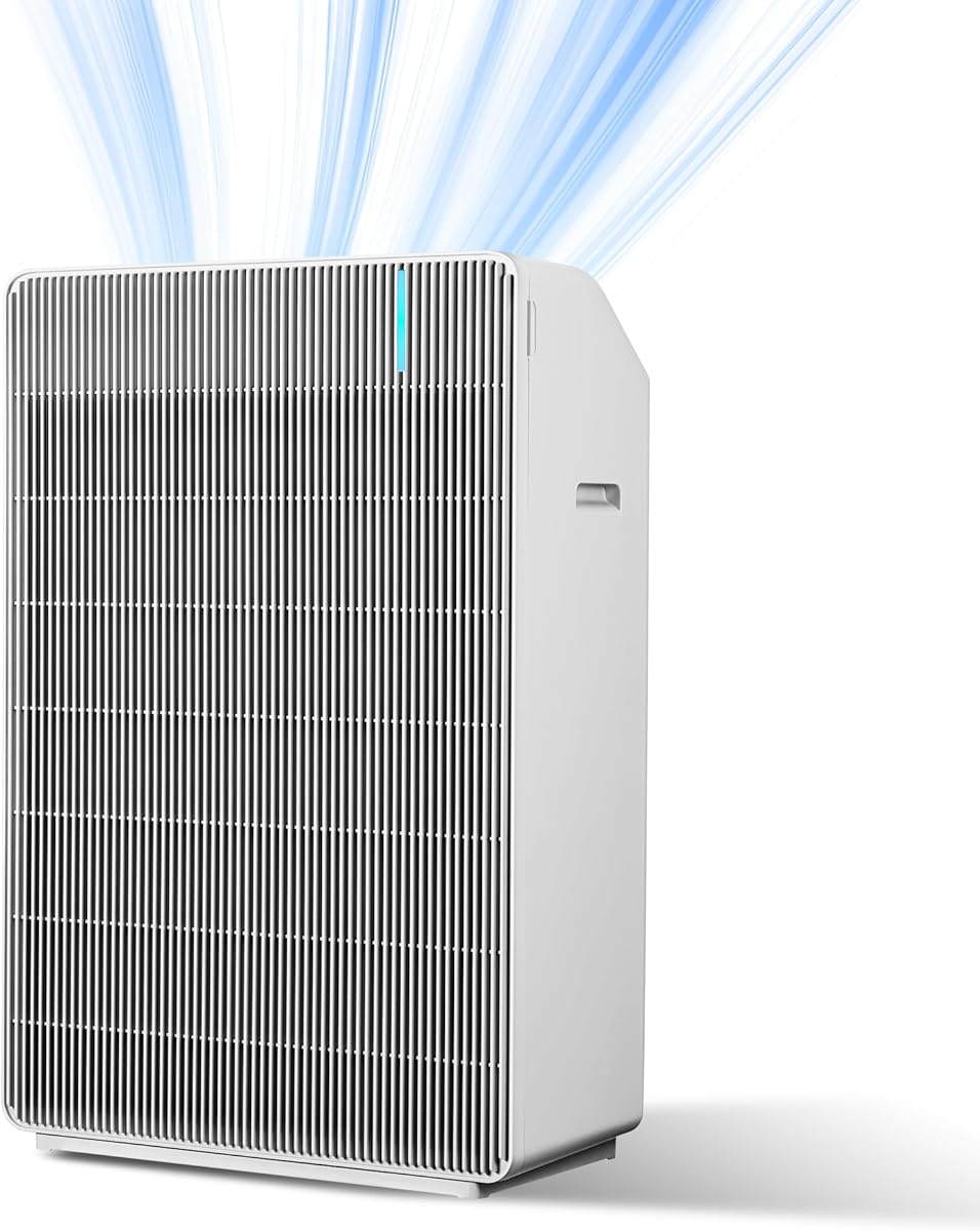 CUCKOO Respure Copper Air Purifier For Home | 2 Yrs Filter &amp; 8 Yrs Warranty on Motor | Biggest True HEPA Copper Filter | Coverage Area 570 Sqft | Suitable For Heavy Pollution Allergies &amp; Pet Issues