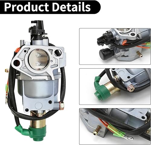 Miniatura 5 de Kit de carburador 16100-ZE3-704, repuesto para motor Honda EB6500X EB6500SX EM5000SX EW171 EB3500X EB3800X EM3500X, reemplaza a 16100-Z5L-F12