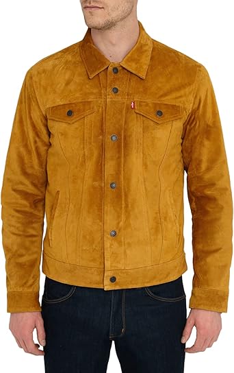 levis suede jacket mens