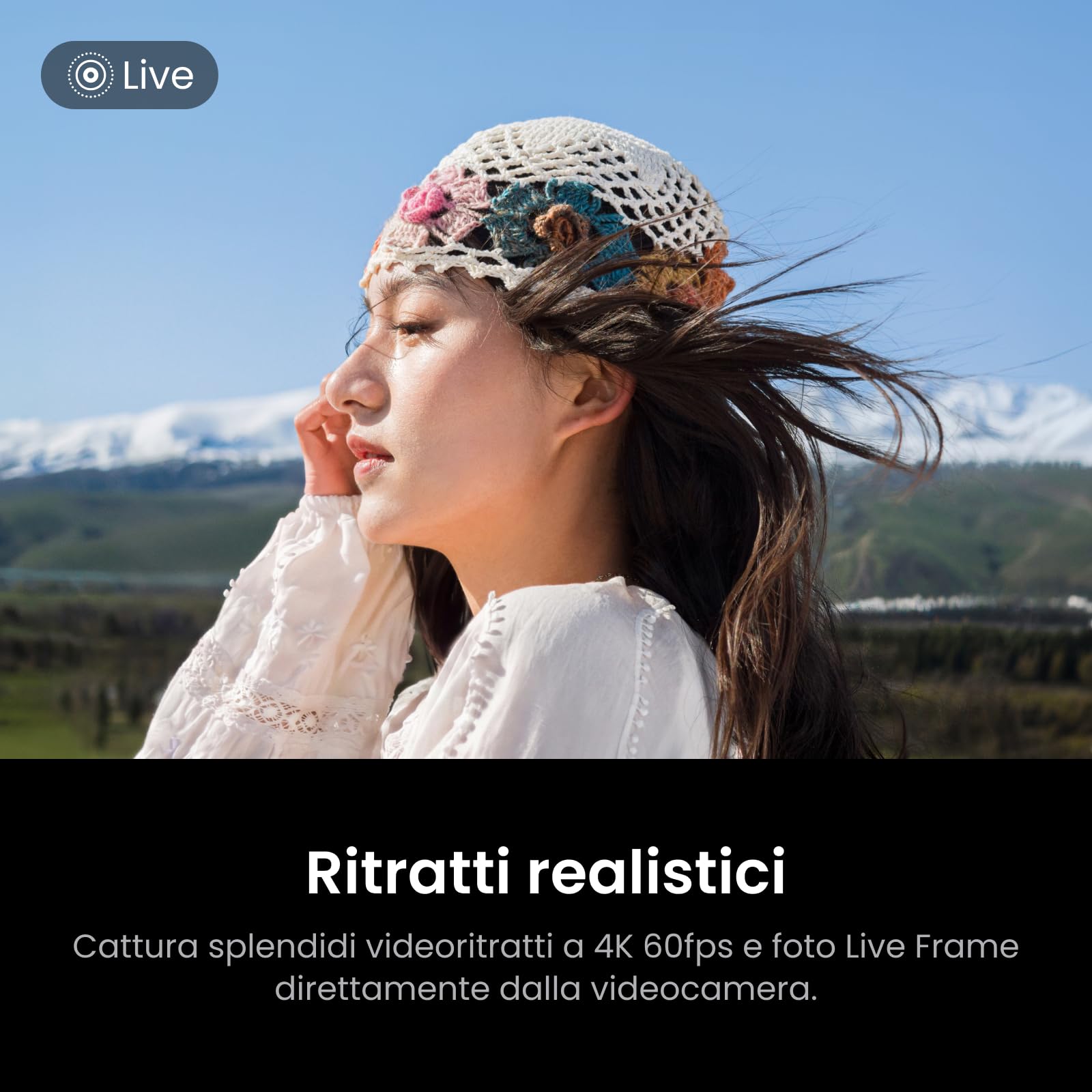 Insta360 Luna Ultra Pack Creator - Videocamera per vlog 8K con due obiettivi Leica, zoom 12x, sensore da 1", touchscreen rimovibile 2", triplo chip IA, videocamera gimbal tascabile per fotografia vlog
