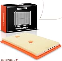 Vista 8 de A-Premium Filtro de aire de motor compatible con Audi A3 Sportback e-tron 2016-2018 y Volkswagen Jetta 2013-2018, L4 1.4L, panel flexible, repuesto