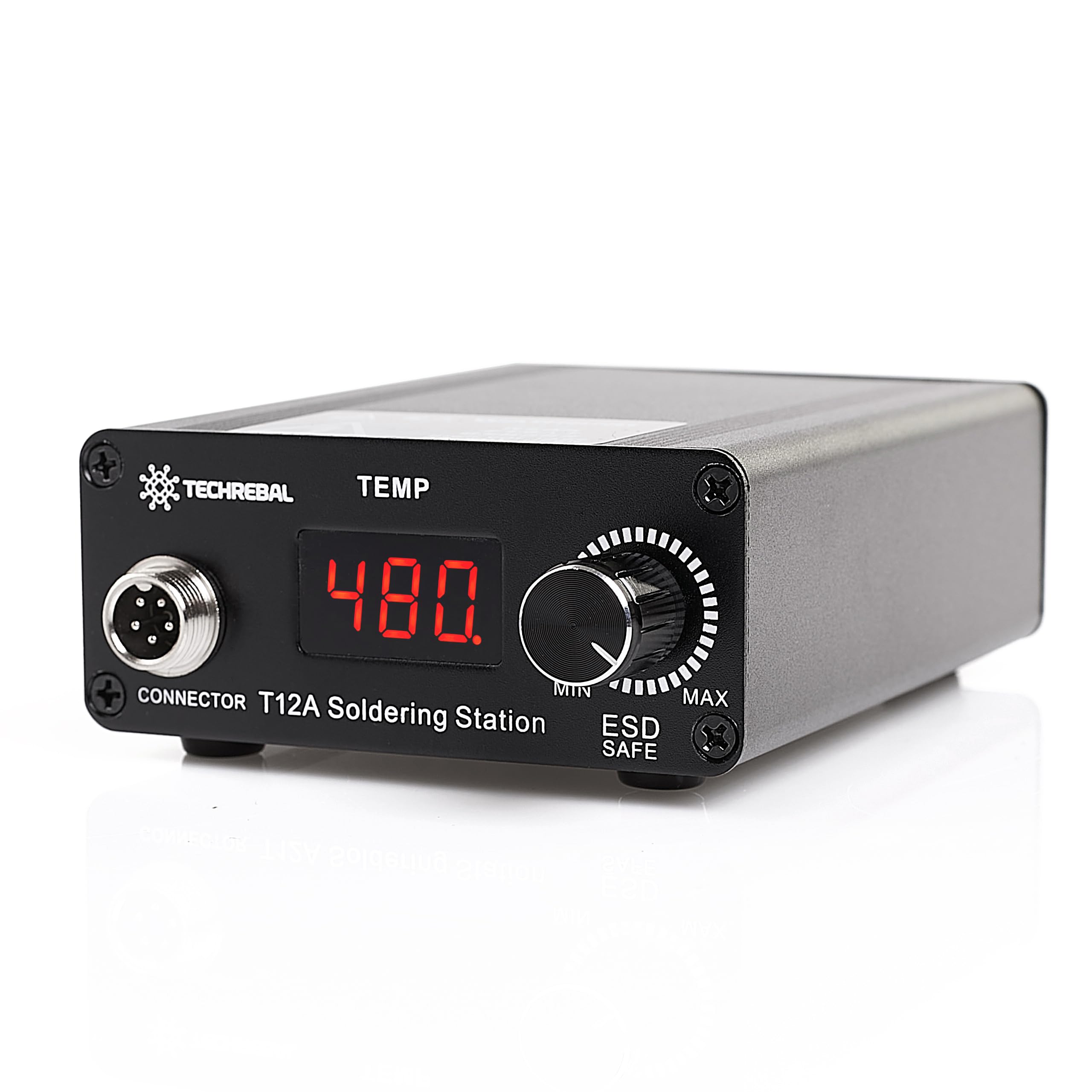 Stacja lutownicza TECHREBAL T12A 75W Lutownica Kolbowa Grotowa Precyzyjna Na Groty T12