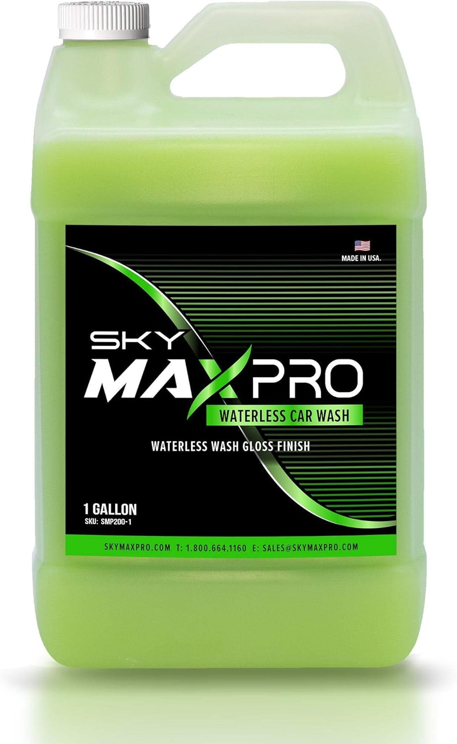 Ceramic Waterless Car Wash Spray — SiO2 High-Gloss 1gl