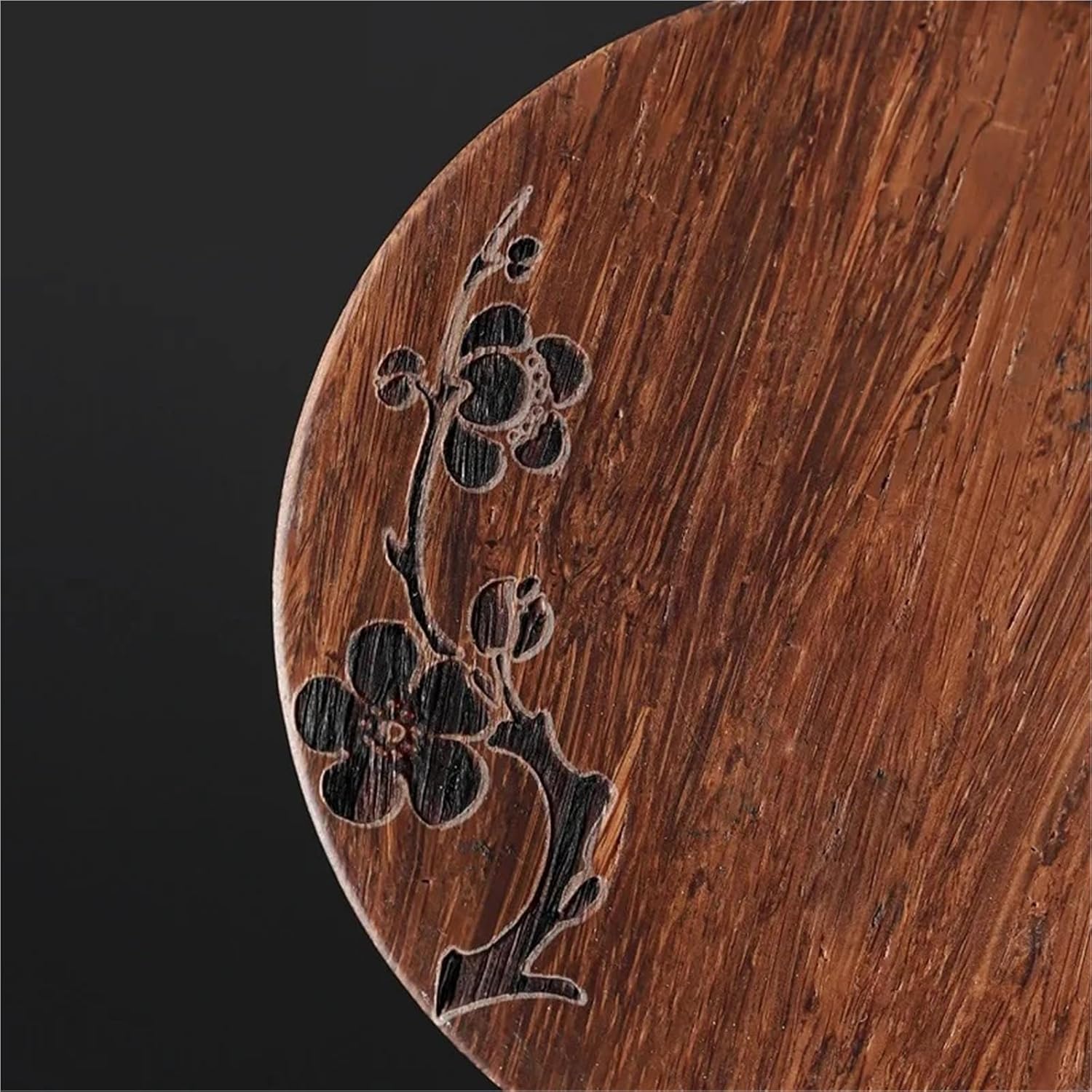 Wooden Coasters 6Pcs/Set Coasters Placemat Bamboo Waterproof Insulation Pad Tea Coffee Cup Pad Kitchen Table Decoration Table Coaster Plate Mat(Color1)