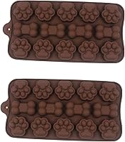 Vista 24 de 2 paquetes de moldes de chocolate, molde de silicona con forma de avión de 4 cavidades para chocolate, caramelo, decoración de pastel, gelatina