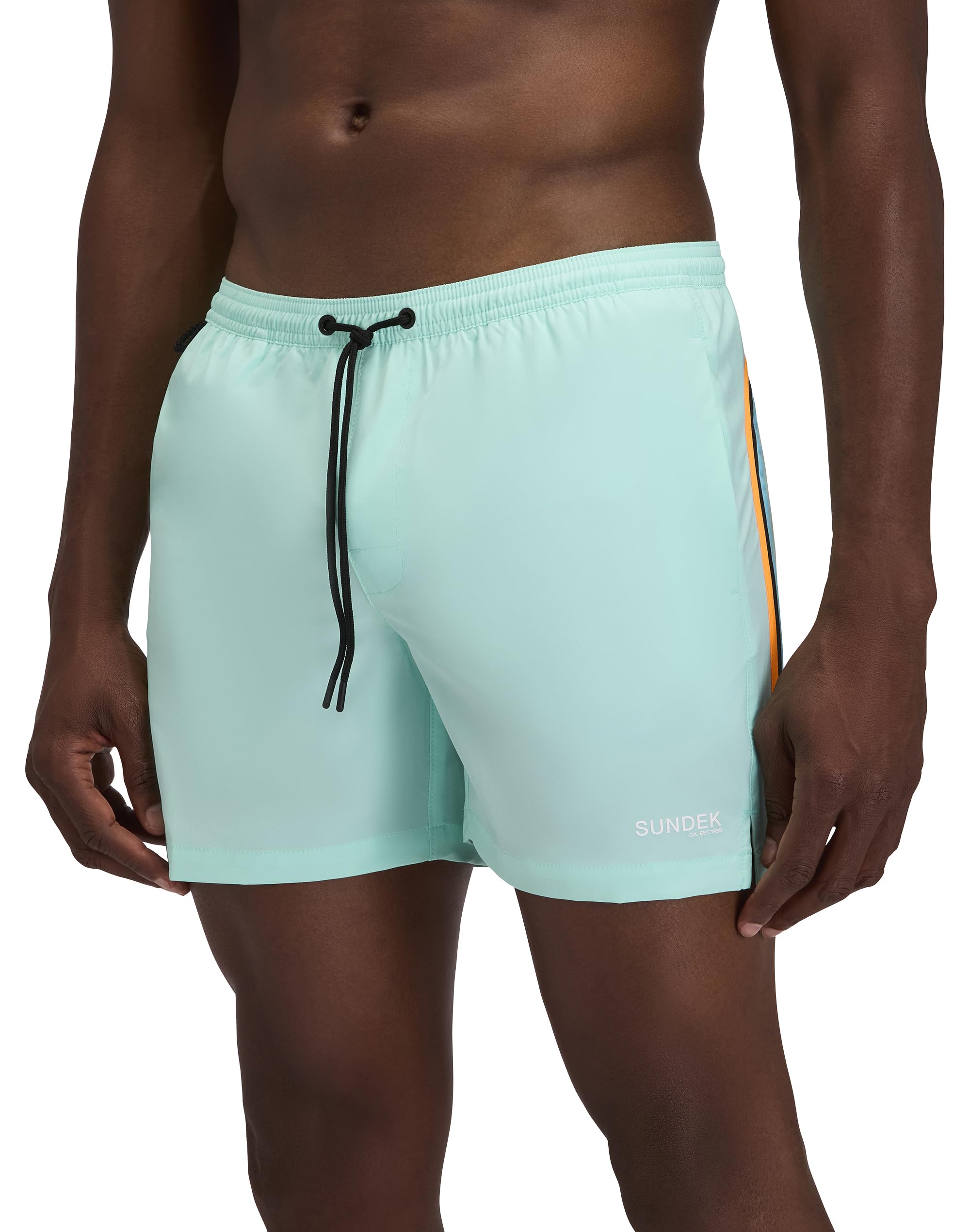 SUNDEK Pantaloncini da Bagno da Uomo Stretch Fabric 15"