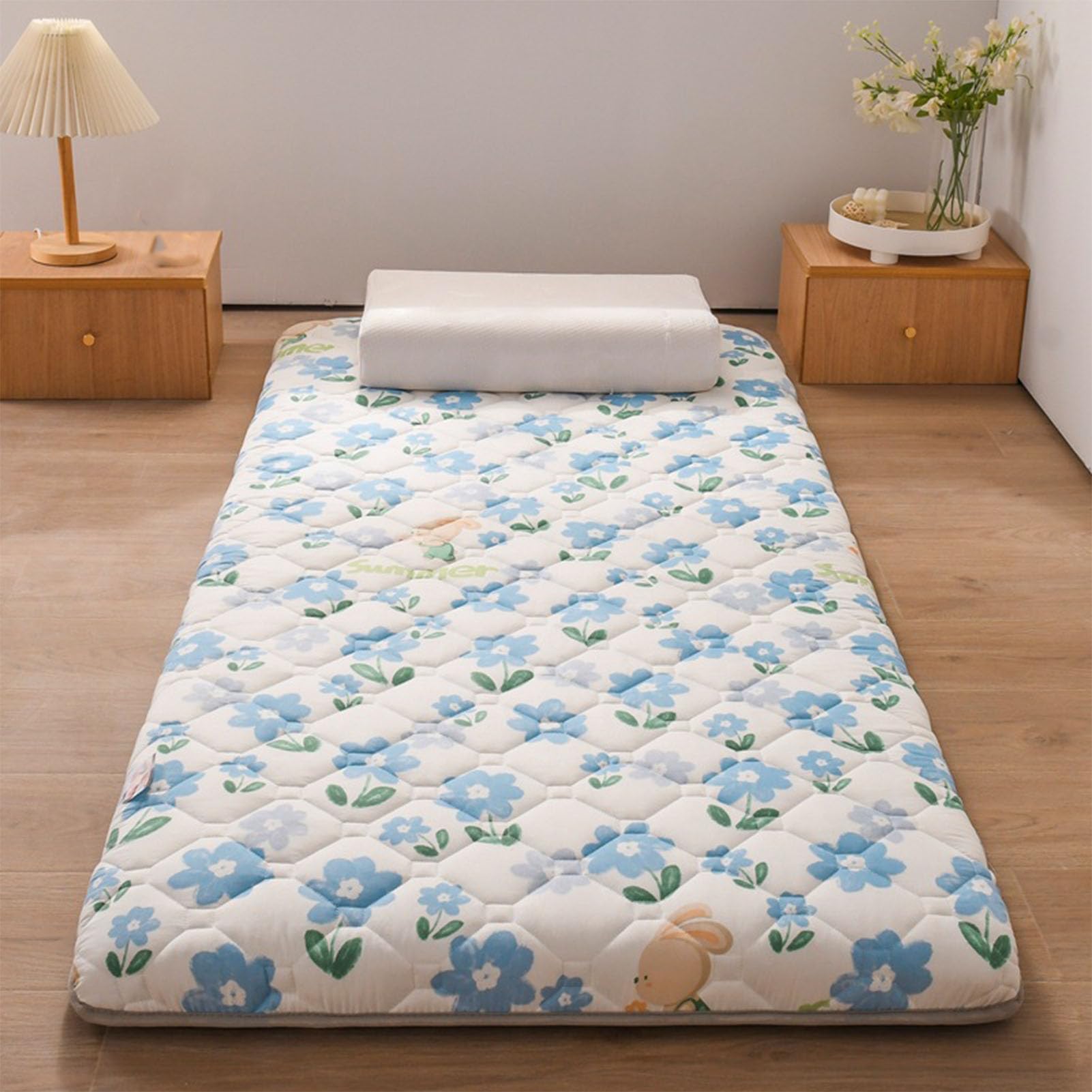 TFDRSEXVD Japoński materac futonowy, gruby materac tatami, materace na kanapę domową, zwijany podwójny pojedynczy ciepły materac,3 colors,150x200cm