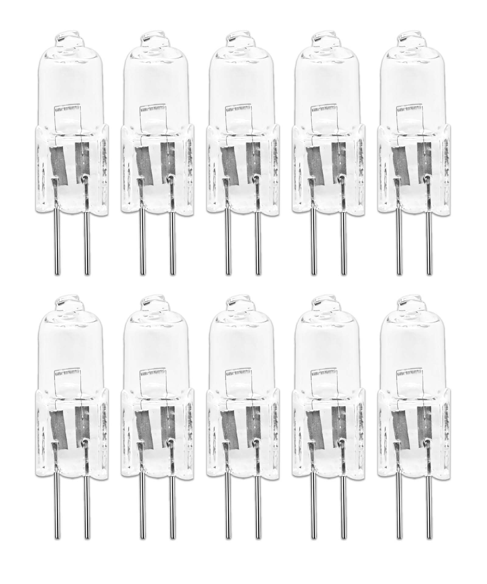 10-Pack W10886919 Oven Microwave Range Hood Appliance Halogen Light Bulb