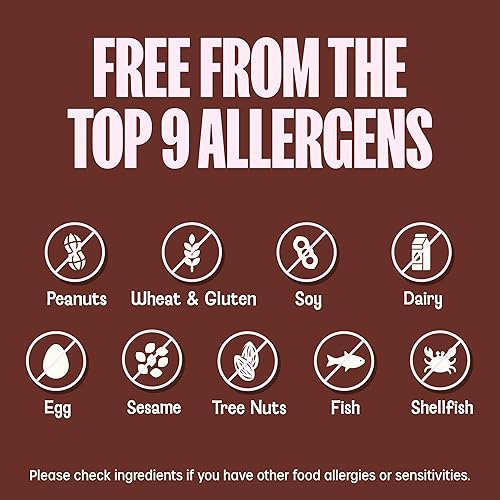 Miniatura 5 de Mini galletas de chocolate horneado de MadeGood sin gluten y seguro para aperitivos escolares, 30