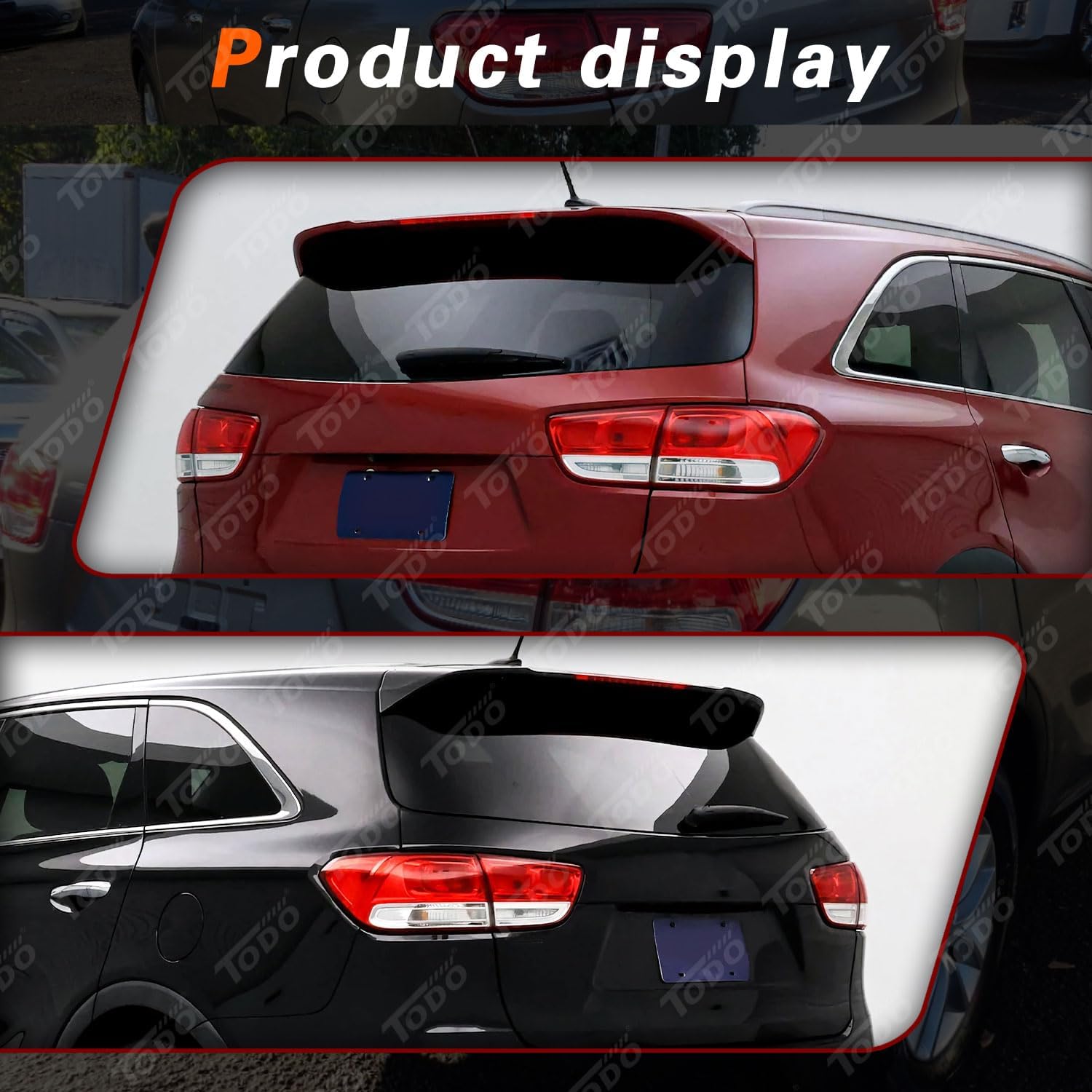 TODO Real Tail Lights Compatible with 2016-2018 Kia Sorento Taillight Rear Lamp Replace ‎92402-C6000 (Passenger/Right Side)