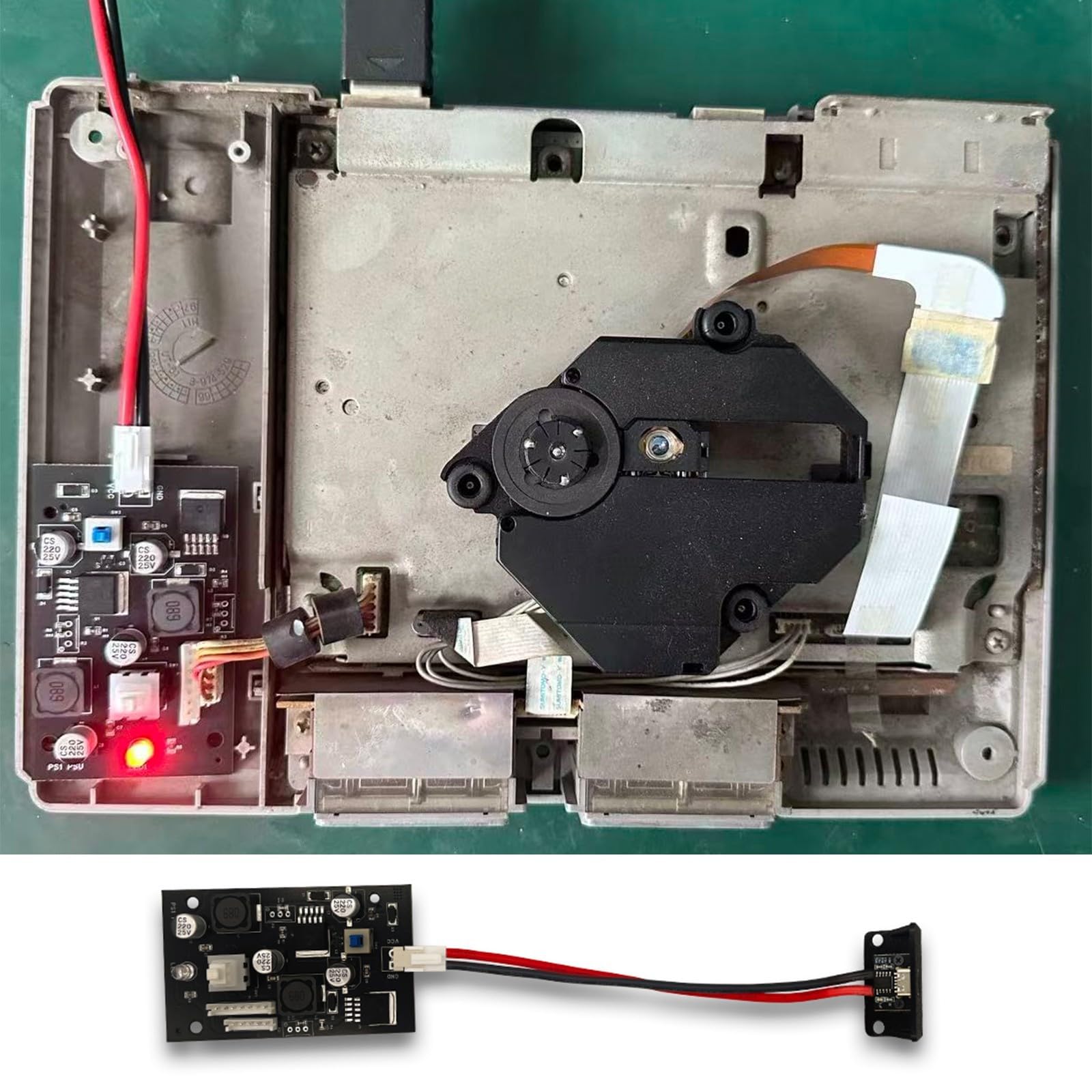 Płytka zasilacza PCB do konsoli do gier zmniejsza ciepło wewnętrzne 12 V 3 A wymagana płyta łatwa instalacja